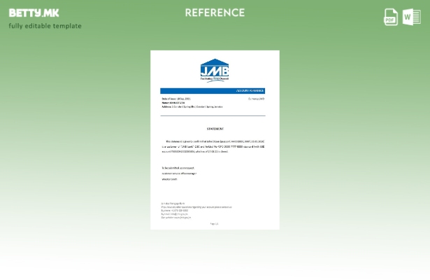 Модерен стил референтен шаблон за затворање хипотека на Јамајка